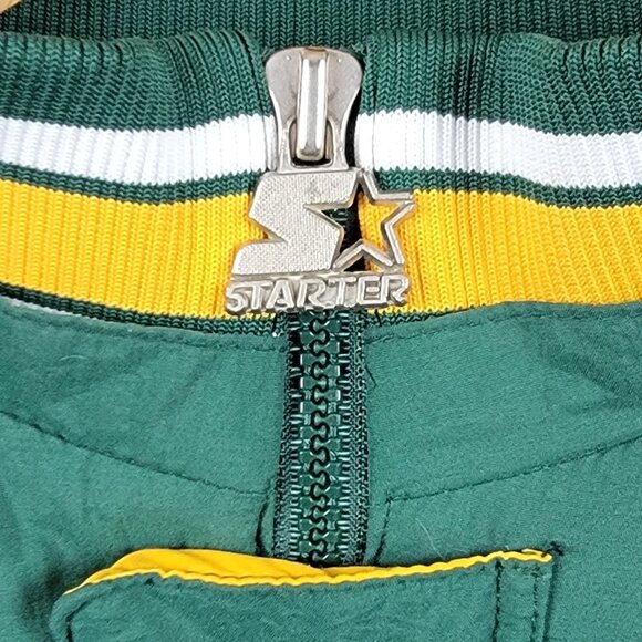 Vintage 90s Starter Pro Line NFL Green Bay Packers Pullover Winter Jacket - L - Picture 8 of 15